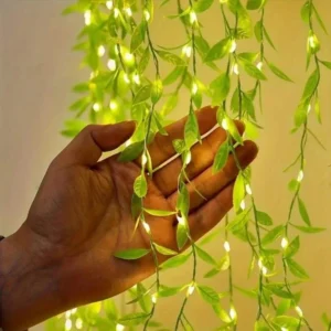 Guirnalda de Hojas con Luces LED